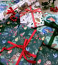 Pack of 2 sheets with tags of Season's Tweetings Christmas Wrapping Paper - Image 4