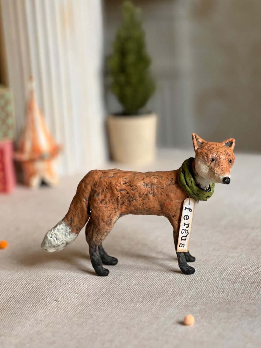 Fergus a spun cotton Fox