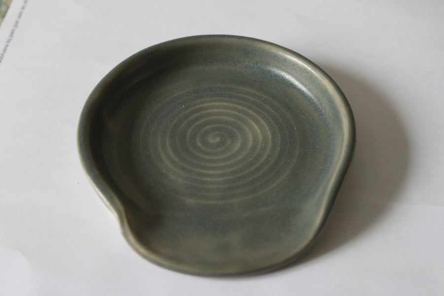 Handmade kitchen spoon rest