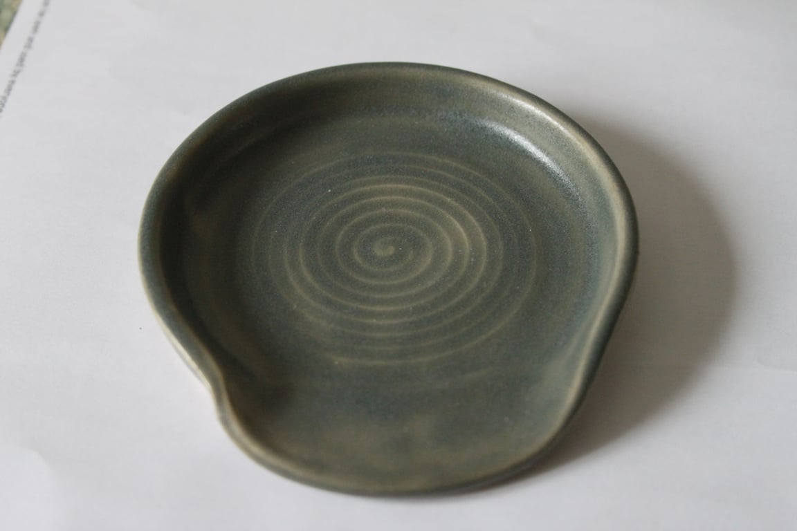 Handmade kitchen spoon rest
