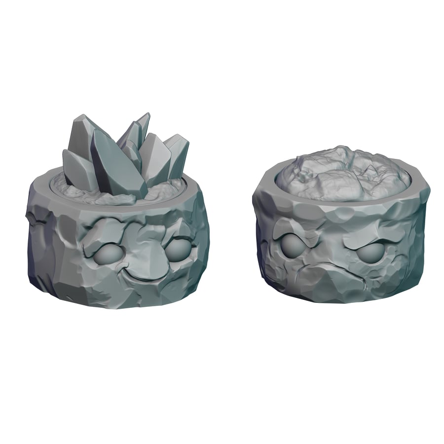 Ars Moriendi - Mythic Dice Box - The Golem  - DnD Pathfinder Tabletop RPG