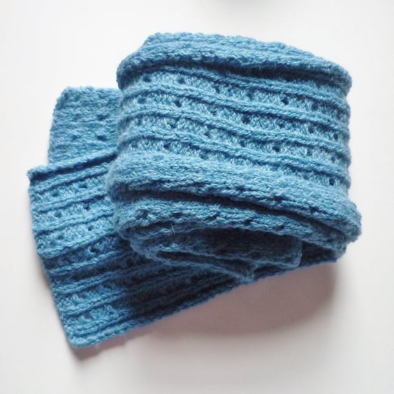 Ladies alpaca scarf - Mother's Day gift - Unique handmade scarf