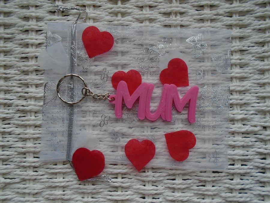 Mum Keyring 