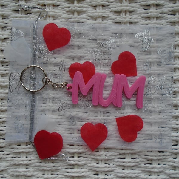 Mum Keyring 