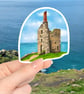 Cornish Tin Mine Sticker - Cornwall Gifts - Image 5