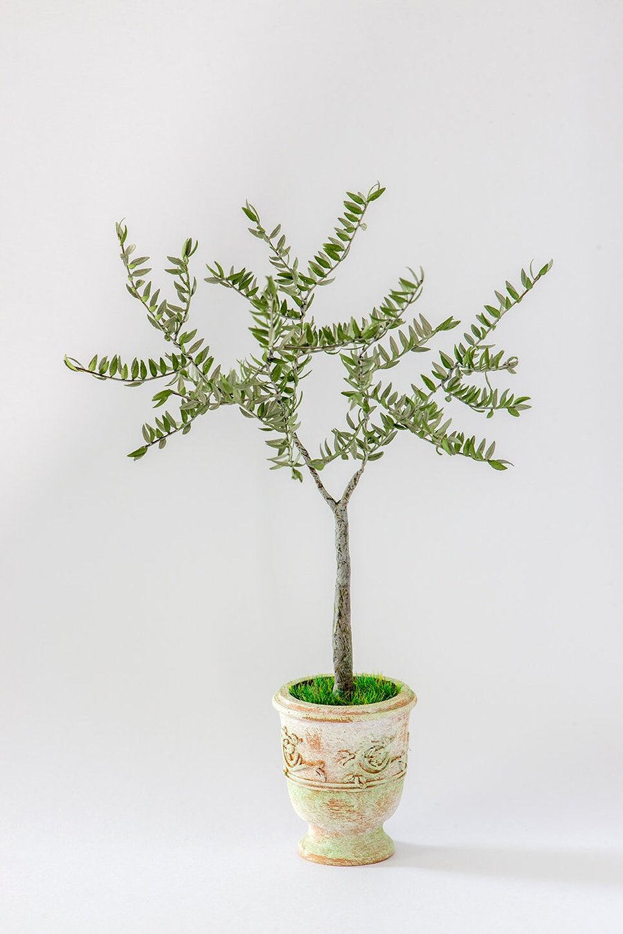 DIY Olive Tree Paper Tree Kit for 12th scale Dollhouses