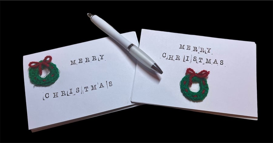 Christmas Cards, Christmas Wreath, Christmas, Xmas Card, Wreath, Christmas