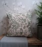 Green Hummingbird Fabric Cushion