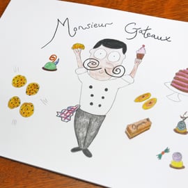 Monsieur Gateaux - Children's Picture Book