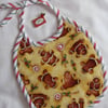 SALE Gingerbread Man Bib