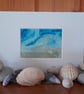 Sand & Sea, an original painting