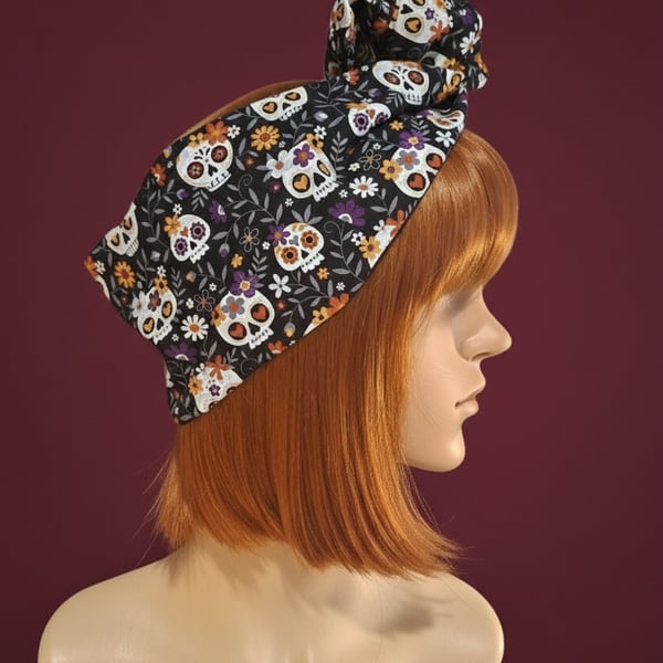 Day of the Dead Wire Headwrap 