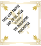 Art Deco Wedding Bundlle Invitation RSVP & Details Set with Handmade Envelopes - Image 4