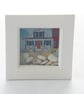 Shadow Box Seaside picture with Pebbles - Image 3