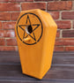 Handmade Coffin Bird House – Gothic Garden Nesting Box with Protective Pentagram - Image 3