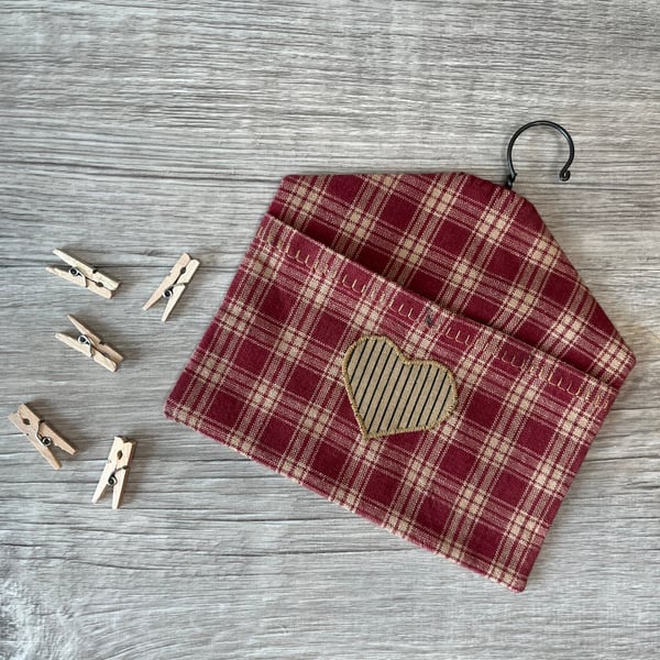 Decorative Mini Peg Bag