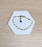 Freshwater Pearl Bracelet, Gold Stainless Steel  - Image 8
