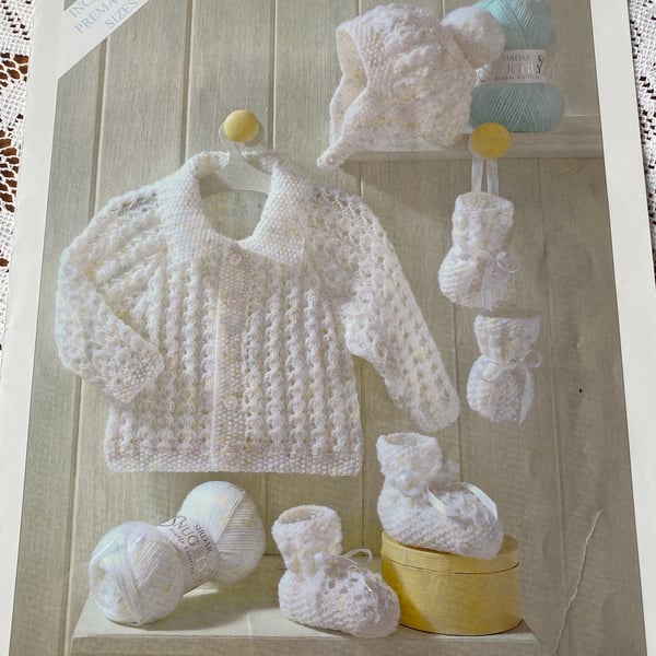 Sirdar 3949 baby DK knitting pattern 