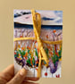 Abstract Floral Postcards