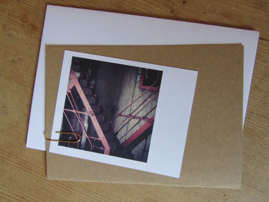 “Polaroid” style photo card: Manchester