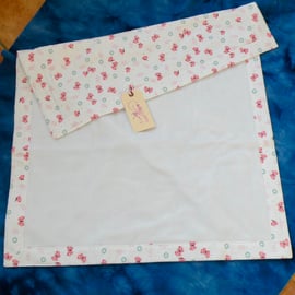 Handmade Fleece Baby Blanket  - Butterflies