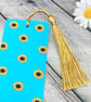 Rainbow Hedgehog Bookmark with tassel  - Image 2