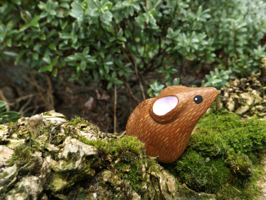The Mouse handpainted Resin miniature totem