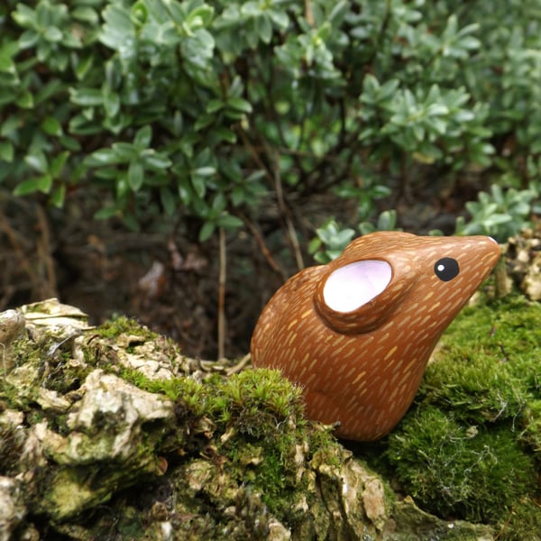 The Mouse handpainted Resin miniature totem