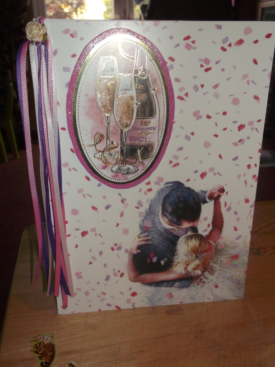 WEDDING    ENGAGEMENT   CARD