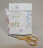 Patchwork needle book - Lilac details - Image 2