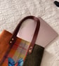 The Harris Tweed Kingfisher Tote - Image 4