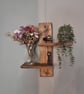 Handmade rustic wall mounted shelf  - Image 2