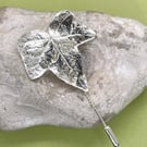 Ivy leaf pin brooch