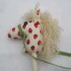 Mini Doll Hobby Horse Strawberry 