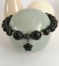 Black agate & stone beaded star bracelet  - Image 9