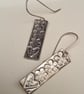 Hearts and flowers drop earrings - Image 5