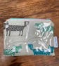 Oil Cloth Make Up Bag (766) - Image 2