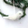 Peace Dove hanging decoration, needle felted by Lily Lily Handmade 