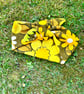 Retro headband - Self tie - Barkcloth fabric - Image 1