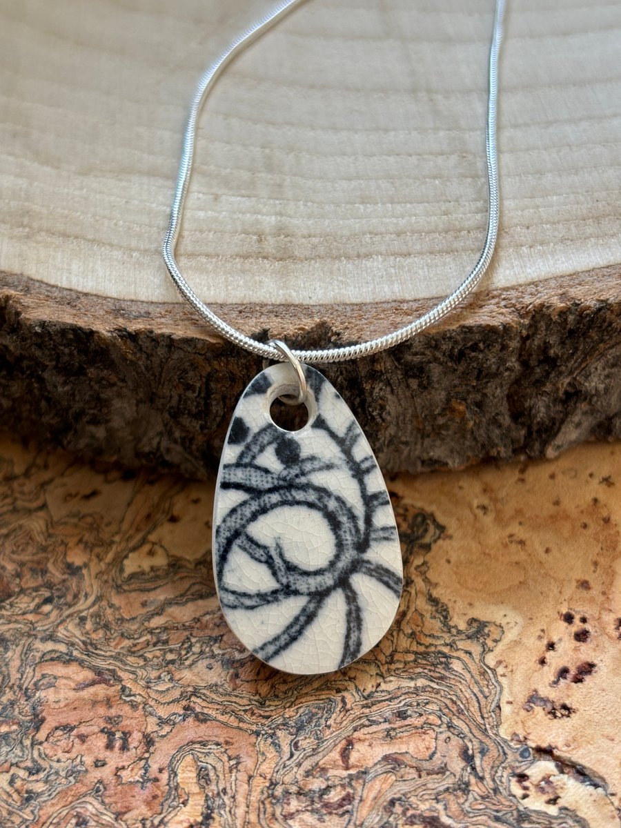 Handcrafted Pendant Necklace, Unique, One of a Kind, Eco Friendly Gifts.