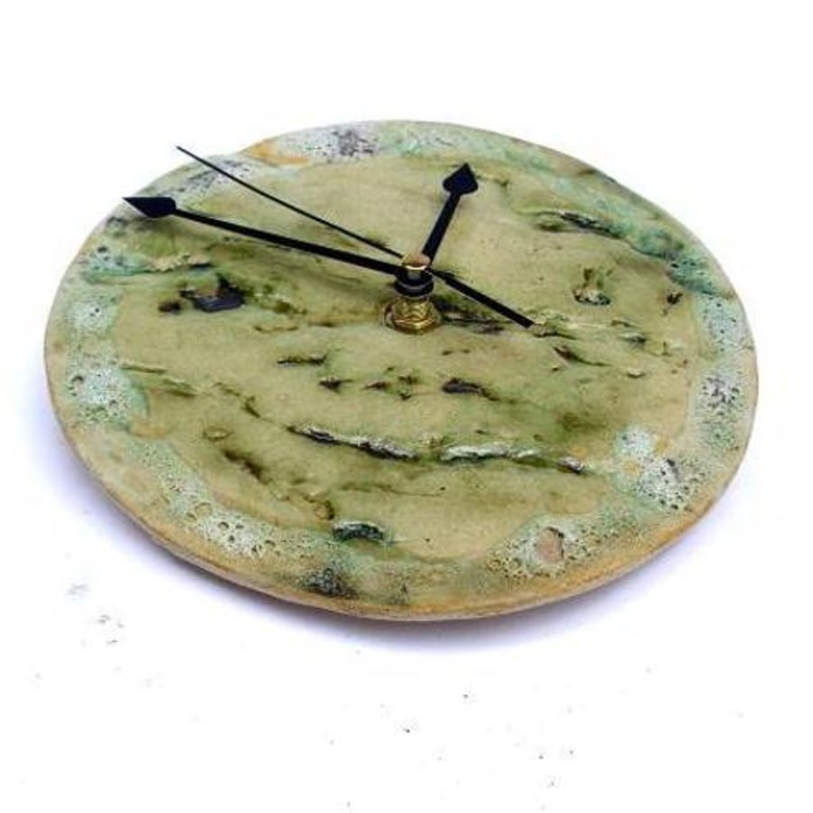Green Bark Clock