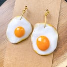 Fried Egg Earrings