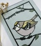 Papercut Goldcrest - Garden Birds - Original Artwork - Image 2