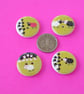 20mm Wooden Sheep Buttons Fun Children's Button (RS1) - Image 4