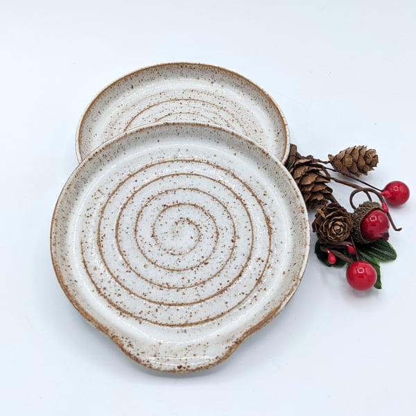 Speckled Ceramic Spoon Rest