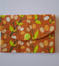 Autumn retro patterned card holder