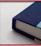 Blue Hardback Notebook A5 rulled Pages - Image 5