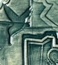 Textured Ceramic Plaque: Harp and Birds - Image 5
