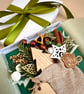 3D winter forest Christmas card hessian goodie bag keepsake woodland diorama art - Image 2