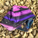 Reversable Bike Helmet Hat Baby Toddler - Dinosaurs & Galaxy Bees